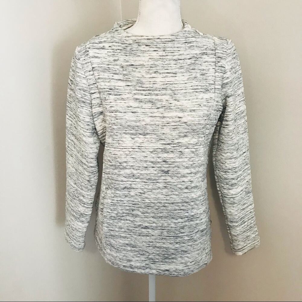 T by Talbots Quilted Sweatshirt